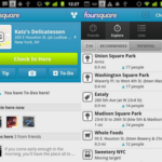 android foursquare