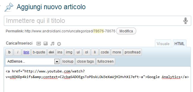 wordpress video