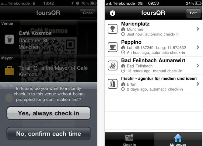 screen foursQR_ios