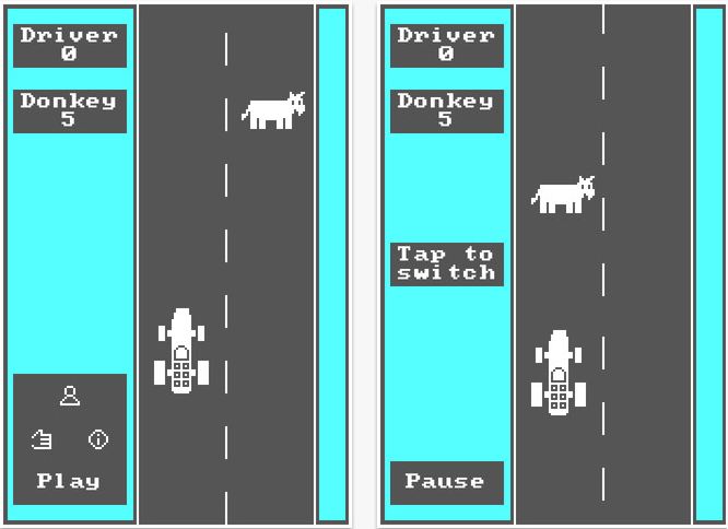 donkey bas screen