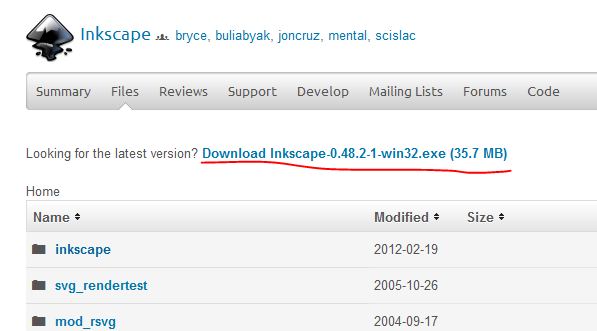 inkscape download