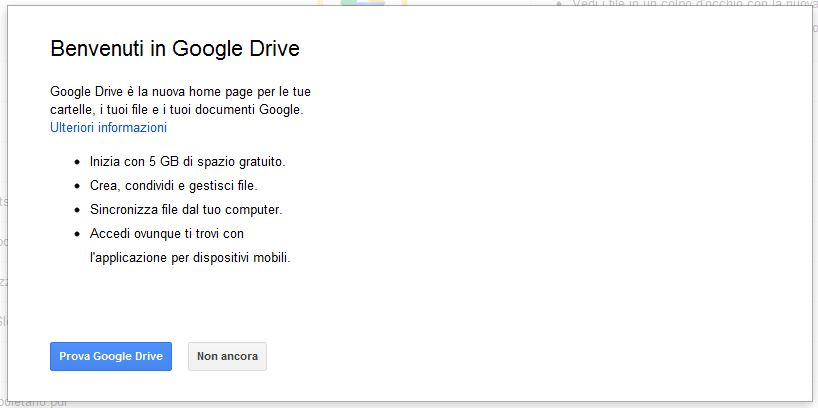 google drive attivo