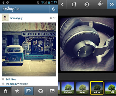 instagram screenshot android