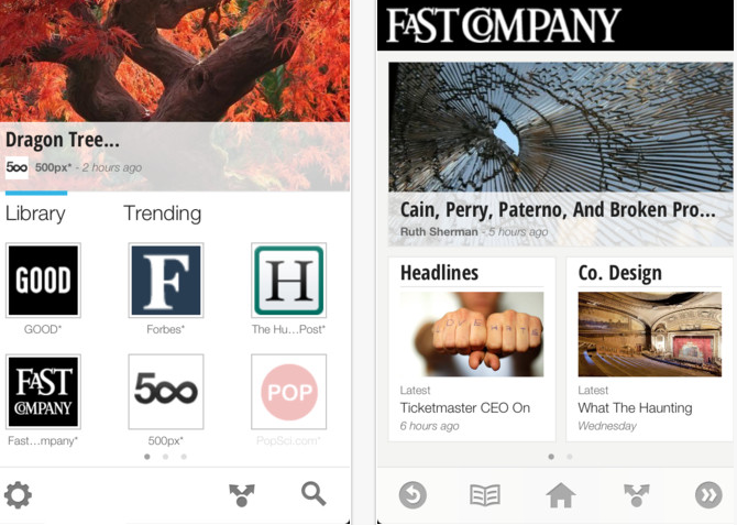screenshots google currents ios