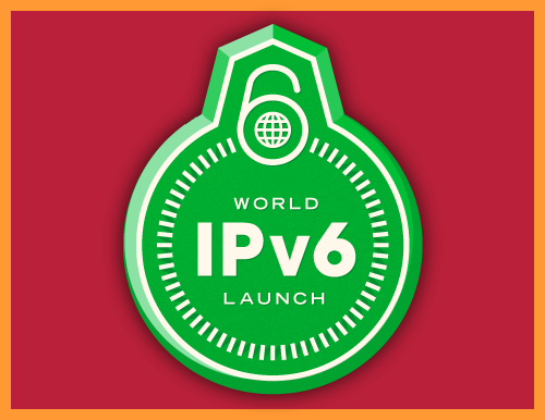 ipv6 logo launch