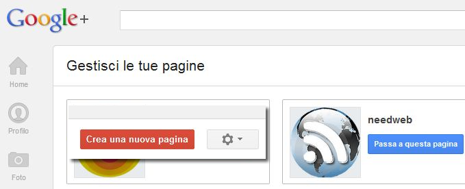 newpage gplus