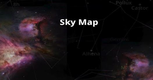 google-skymap-poster