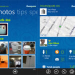 windowsphone foursquare