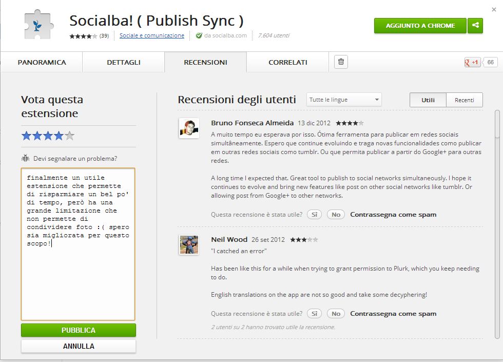 socialba recensione