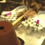 vaso e candele