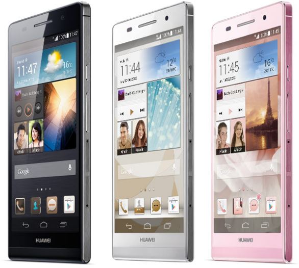 Huawei P6 all-colors