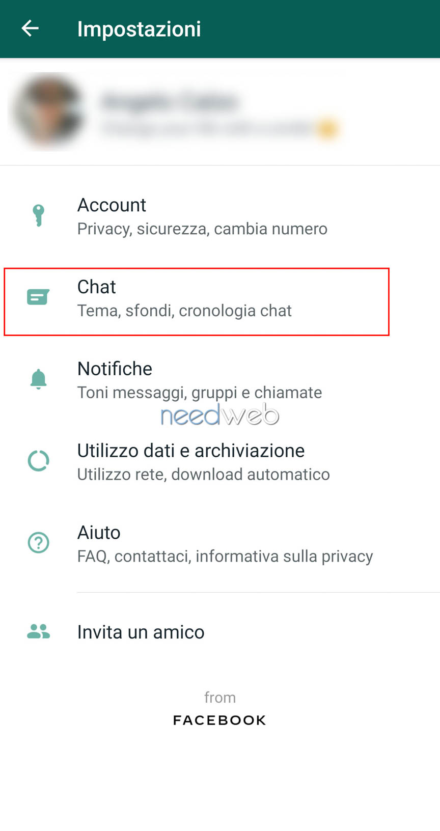 Whatsapp tema scuro 02