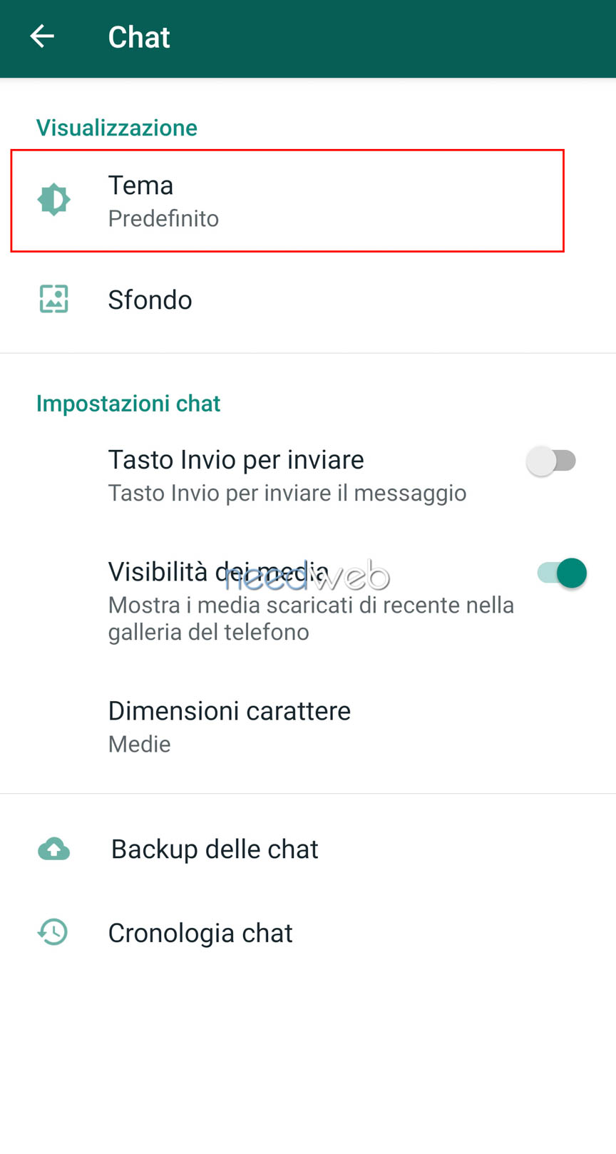 Whatsapp tema scuro 03